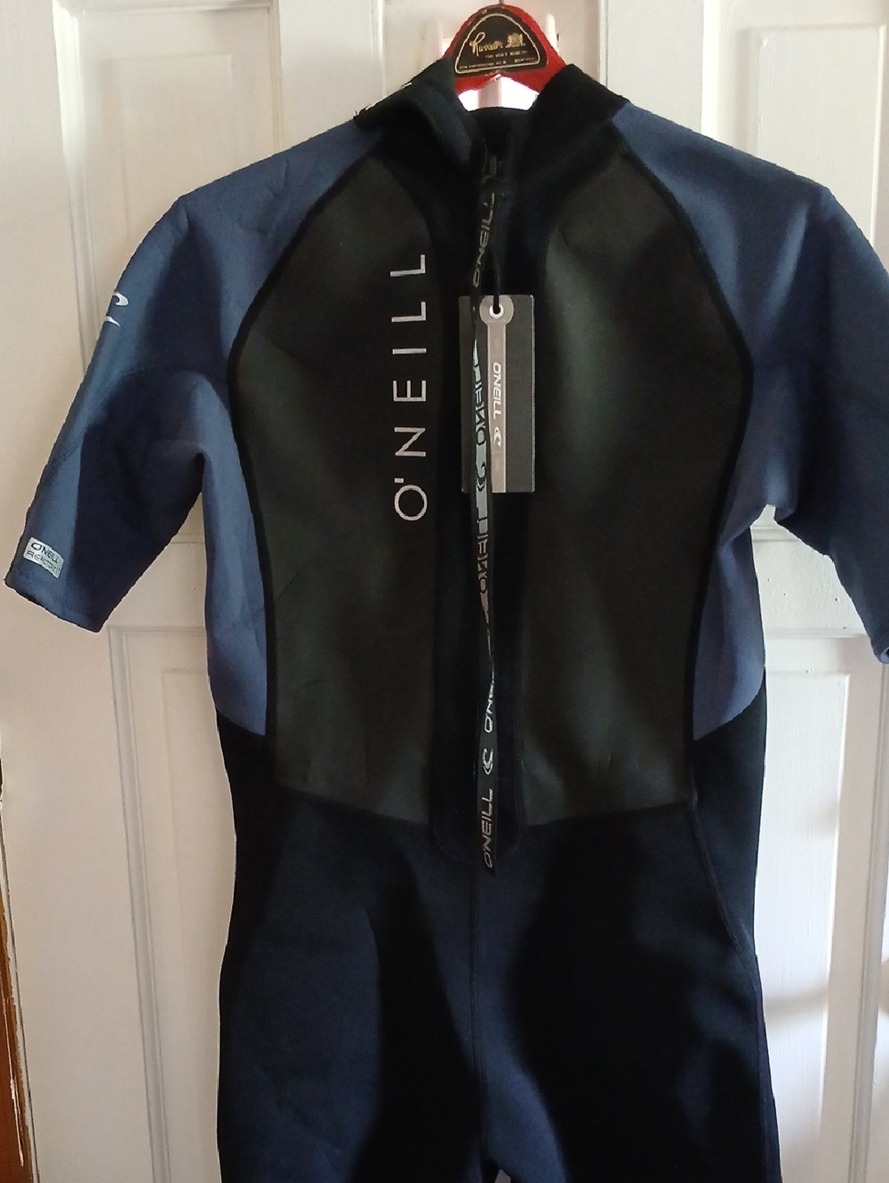 O'Neill Navy and Black Short Sleeve Rashguard Suit